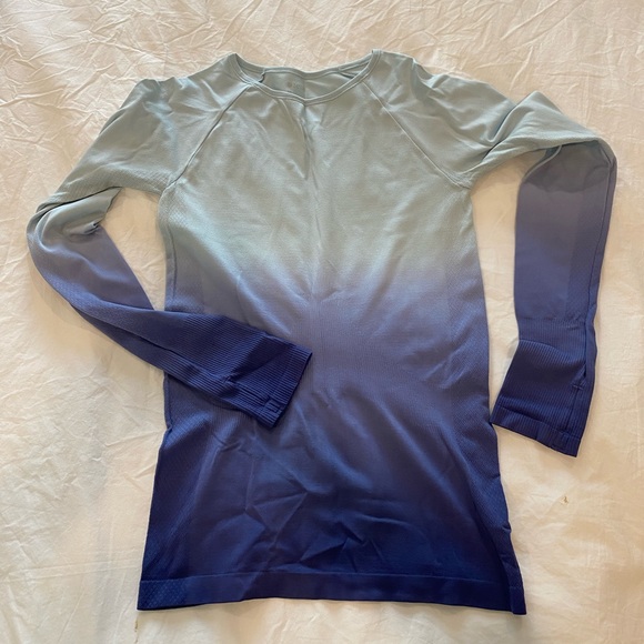 Zella dip dye ombré workout active top - Picture 2 of 6